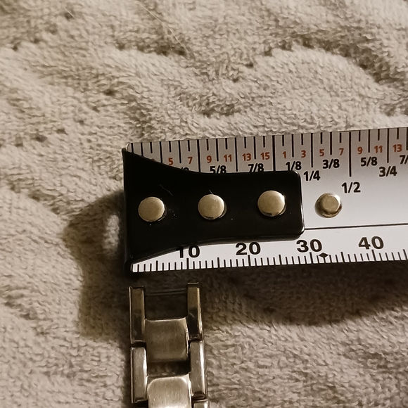 Vintage Men's Stainless Steel Name Plate Bracelet - Picture 11 of 11